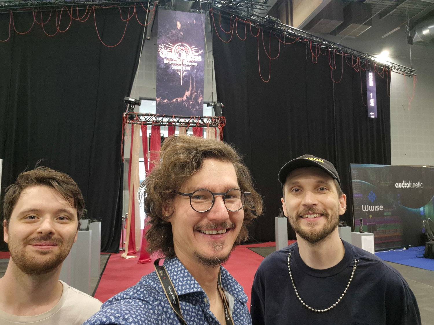 Tomáš, Jaromír and Martin at Game Access 2026