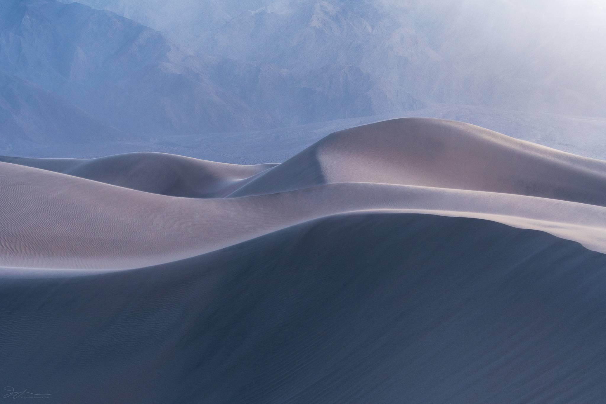 sand dune in Death Valley