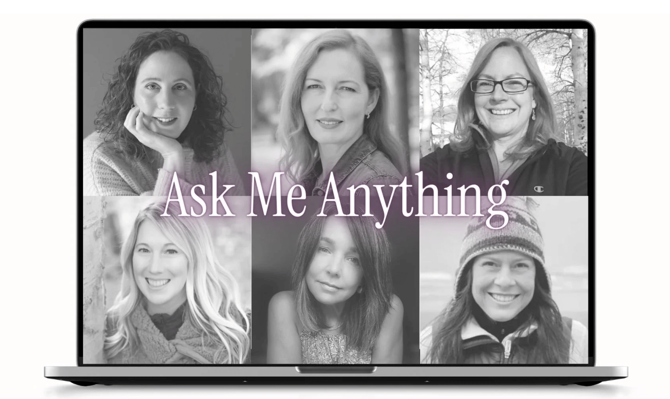 A collage of six women photographers portraits.