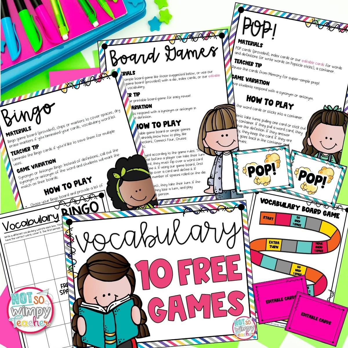 Free Vocabulary Games