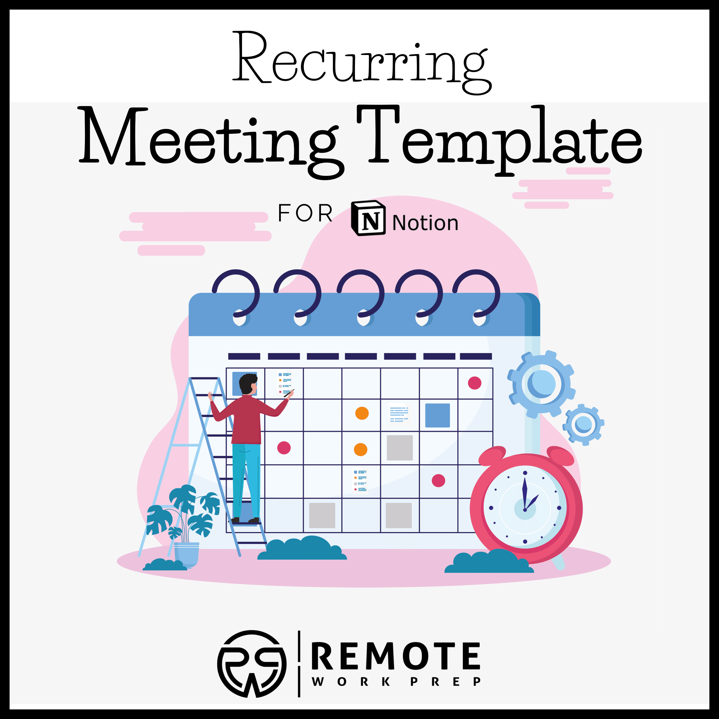 Recurring Meeting Template for Notion