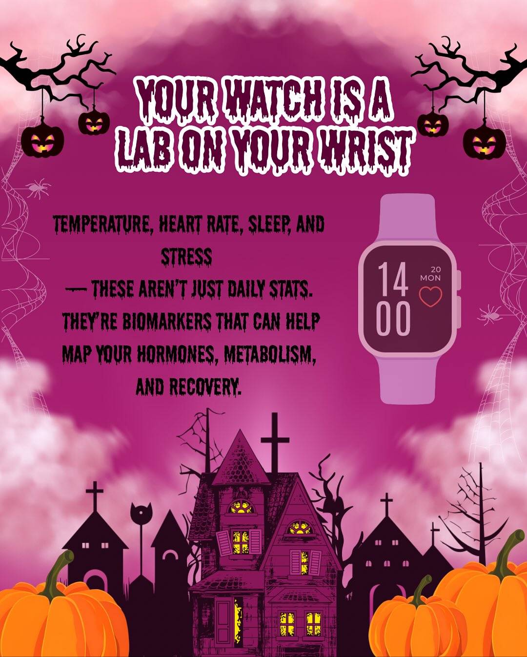 Your body already generates research-grade data.
 Temperature, HRV, sleep, and stress trends can reveal early hormonal and metabolic shifts long before lab results.
 From validated fertility algorithms to new digital biomarkers, wearables are helping connect data with care.
Subscribe to my newsletter through the link in bio for a deeper look at the studies and tools behind the next era of women’s health. 🧙🏾‍♀️🎃
#WomensHealth #DigitalHealth #Biomarkers #Wearables #CycleTracking #HormoneHealth #PrecisionMedicine #PCOS #Perimenopause #HealthData #WellCodedWomen