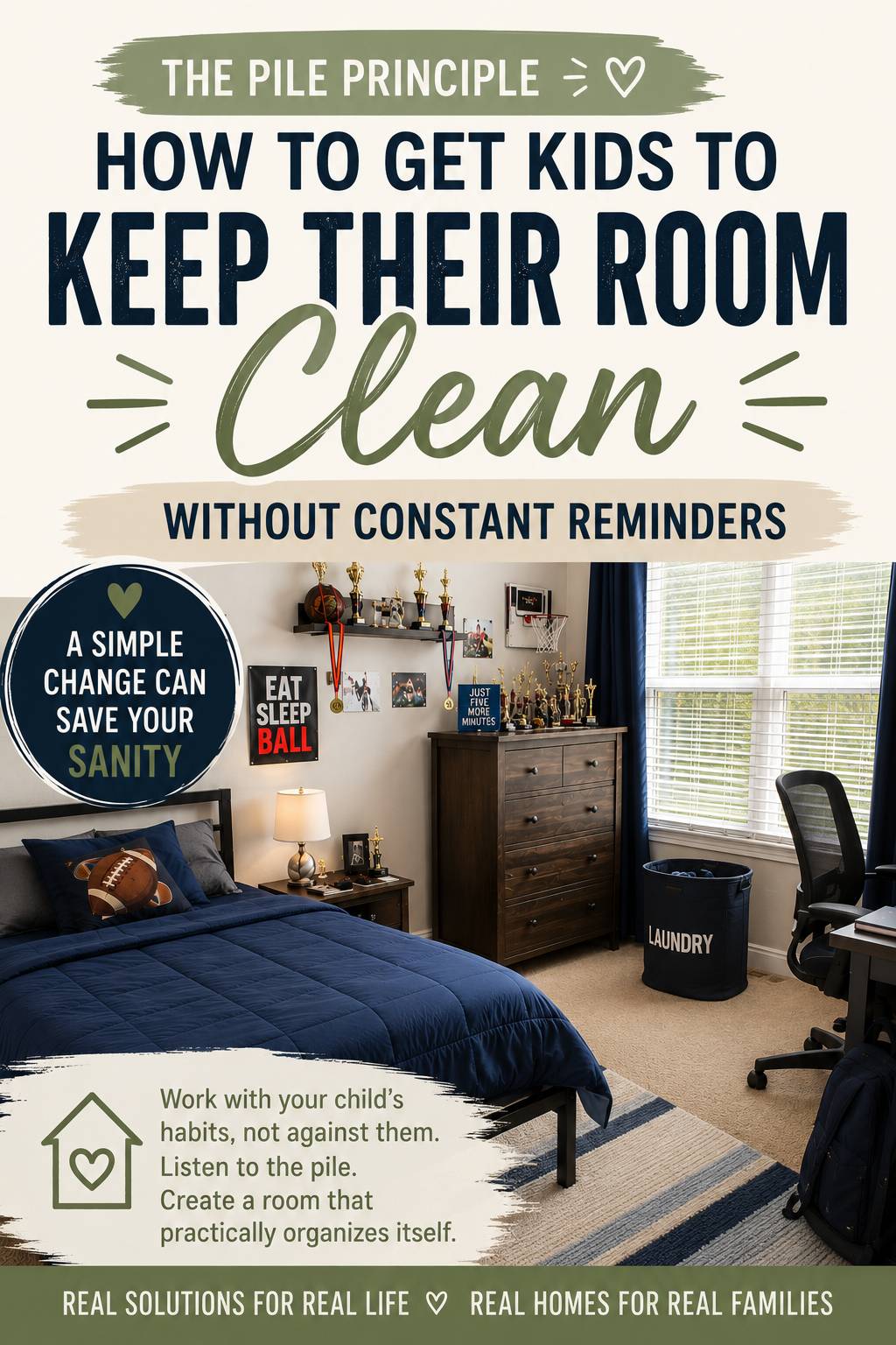 Clean kids room hack