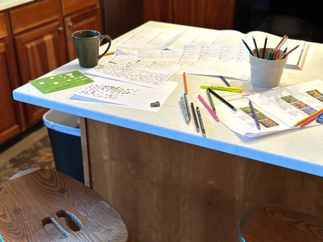 Drawing a garden planting plan