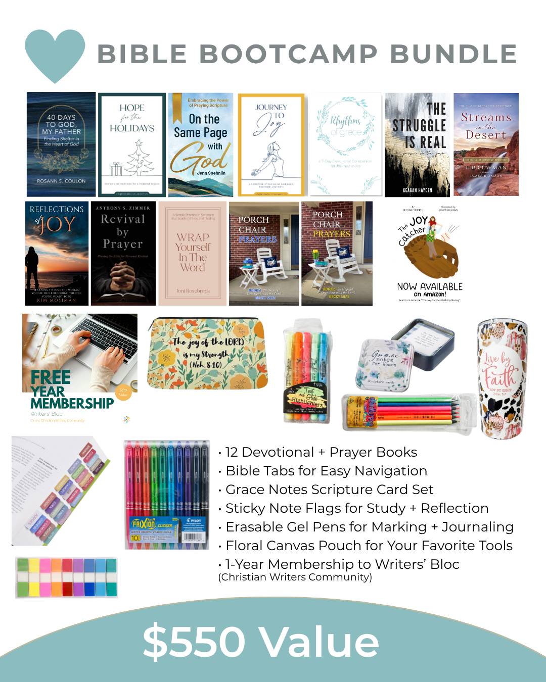 Win a $550 Bundle for Christian Women