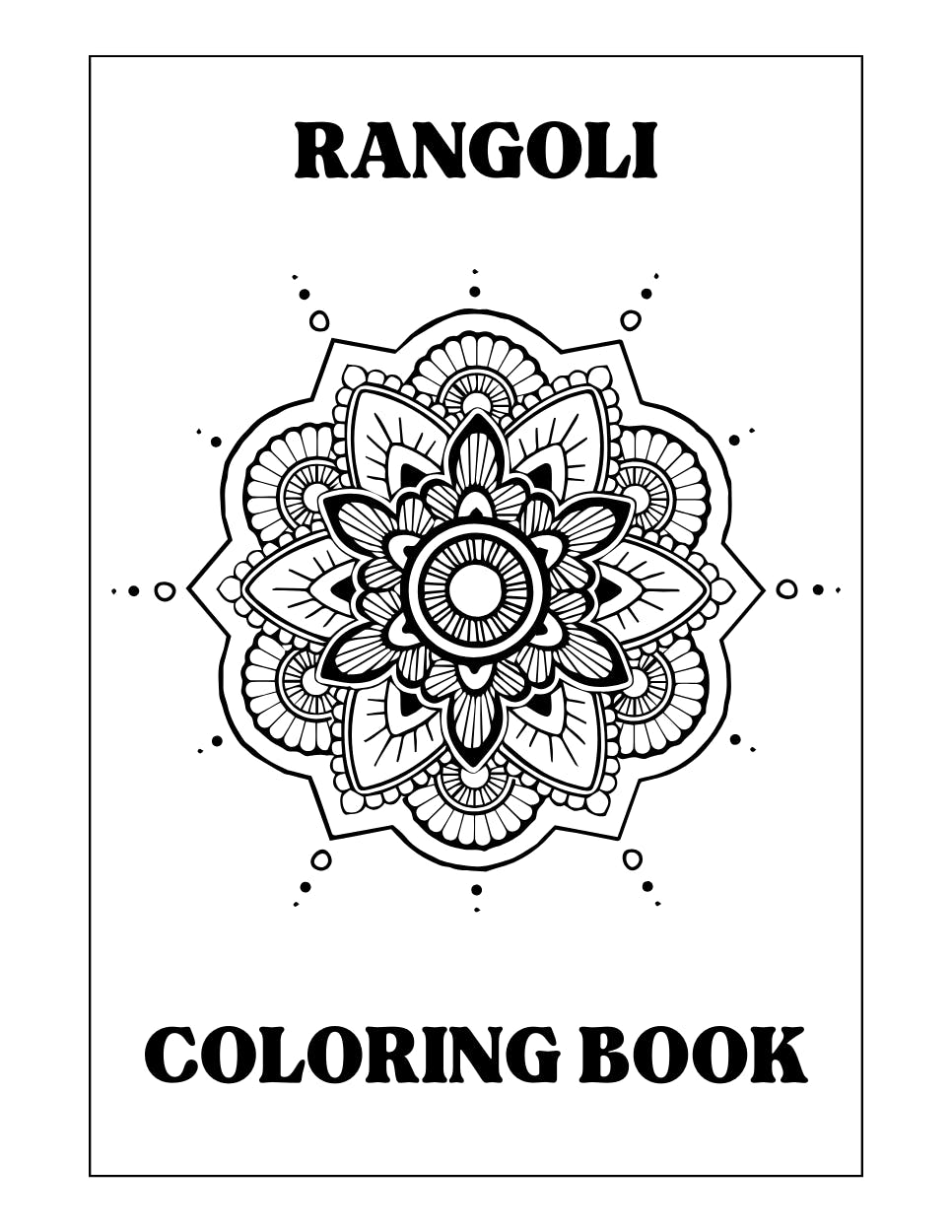 Rangoli Coloring Book