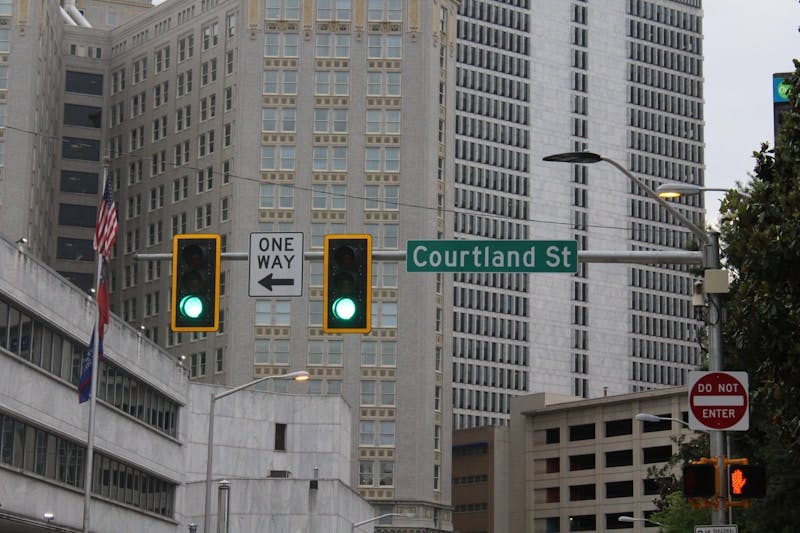 a traffic light that is green in a city