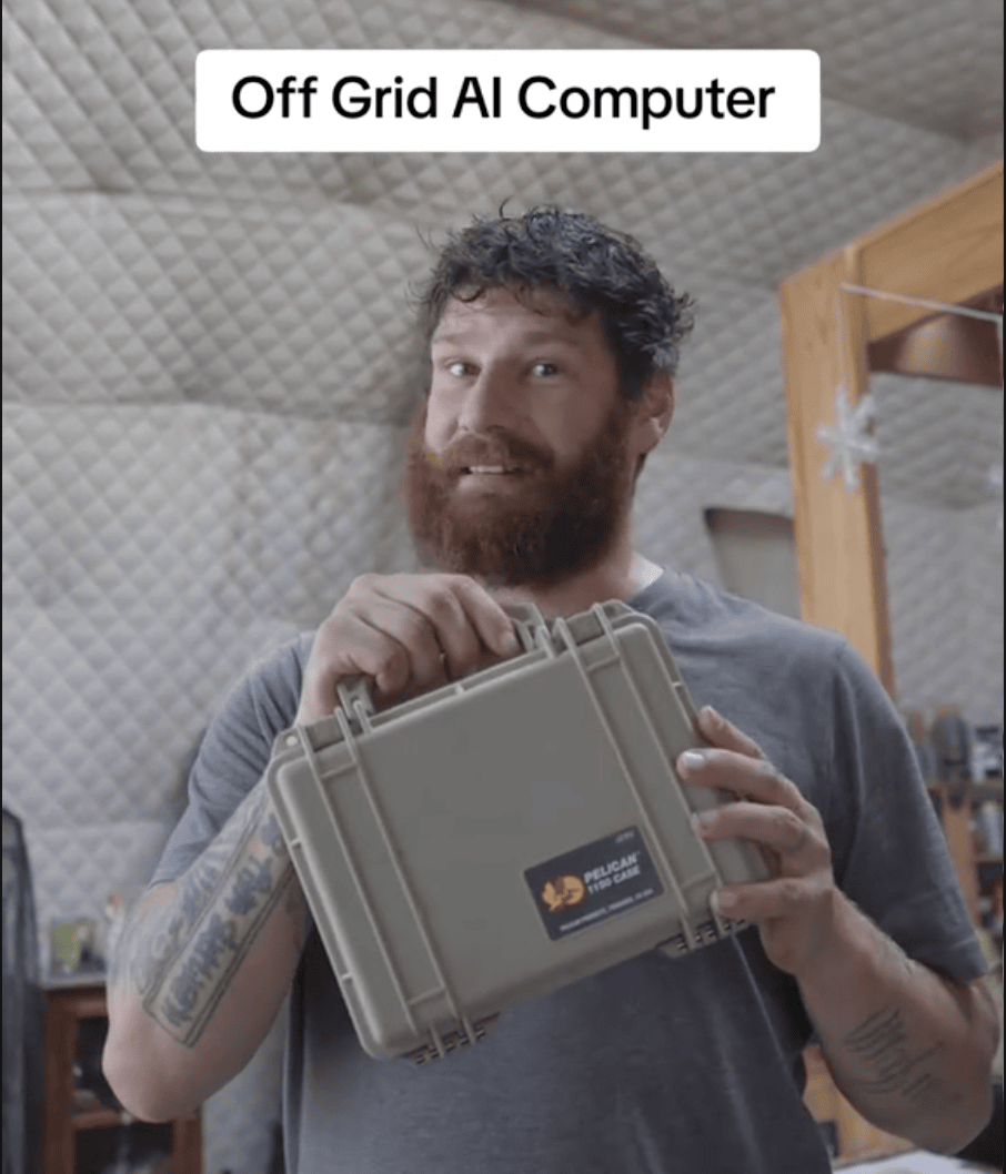raspberry pi AI offline off-grid computer