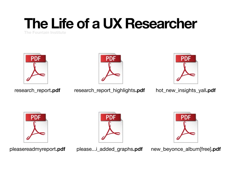The Life of a UX Researcher