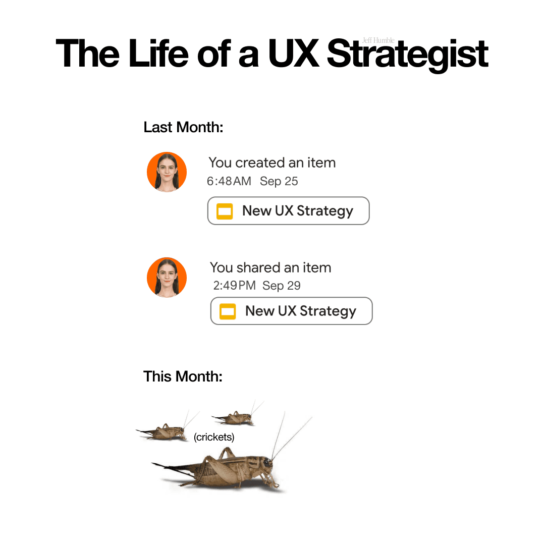 ux strategy meme