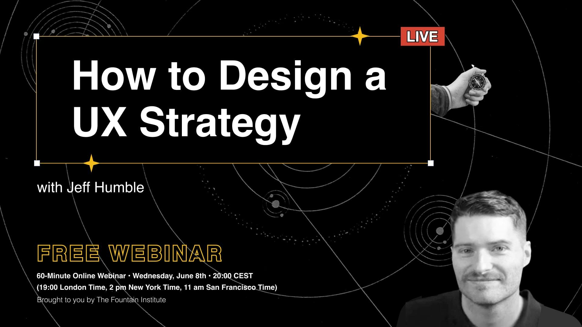 How to Design a UX Strategy