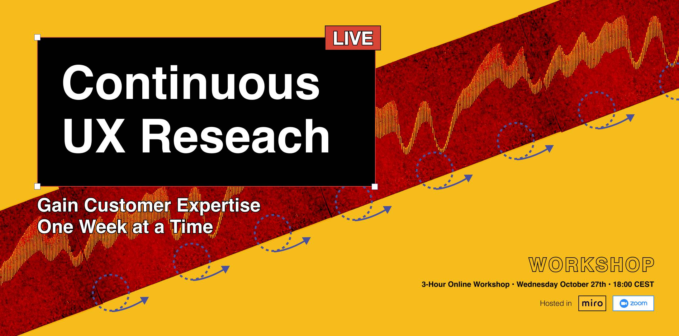 Continuous UX Research: A Workshop by the Fountain Institute