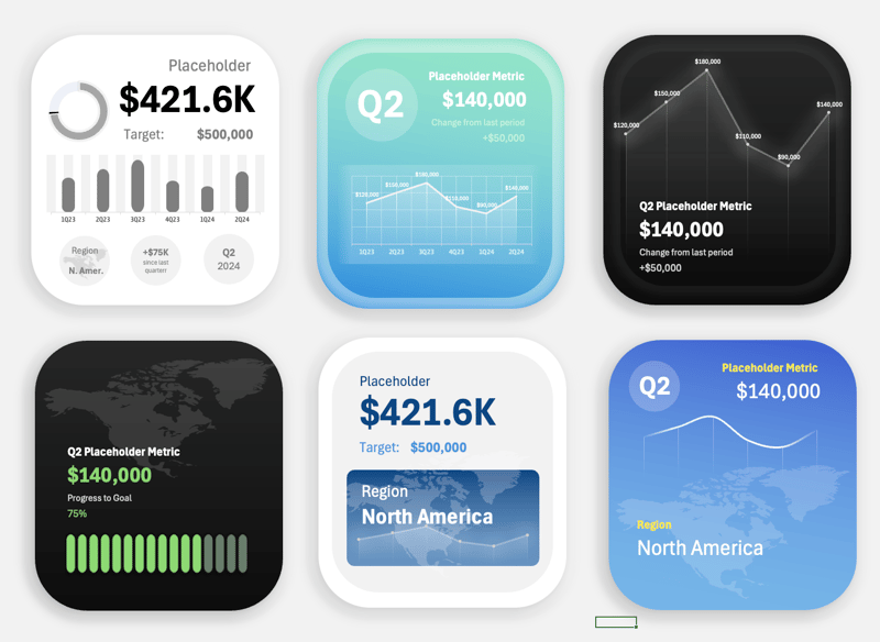 Smart-Watch Style Designs — Excel template by Big Excel Energy