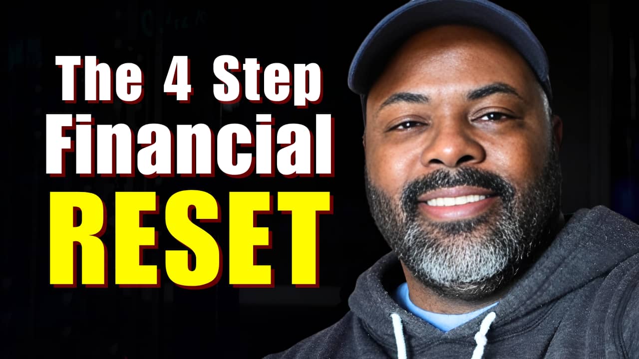 Eric Bowie presenting the 4 Step Financial Reset financial organization program