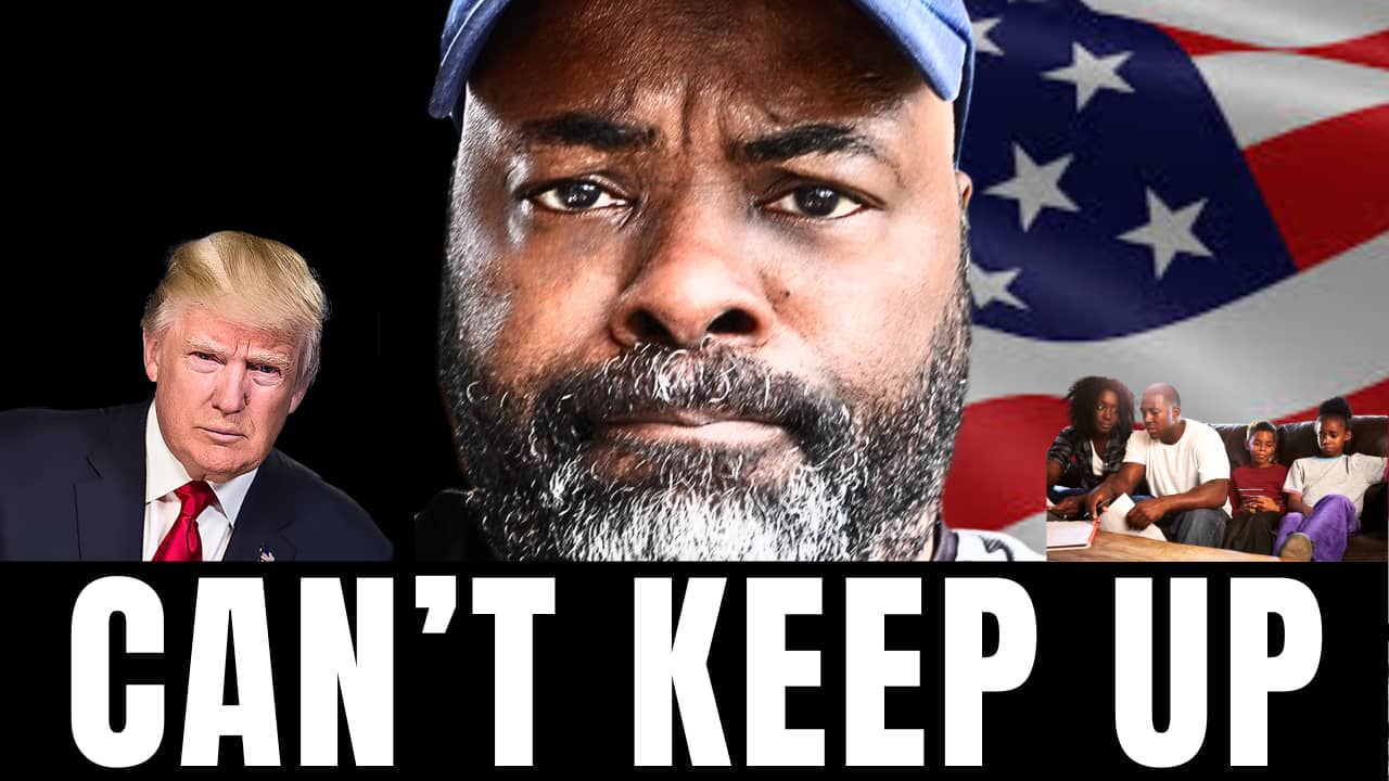YouTube thumbnail for "Americans Are Quietly Running Out of Money" by Eric Bowie of Smart Money Bro®.