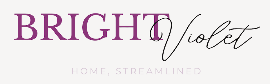 Logo Bright Violet, Home Streamlined
