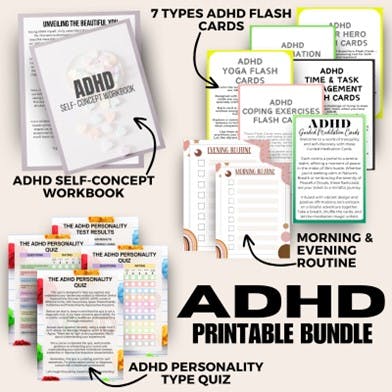 ADHD BUNDLE FROM CREATEFUL JOURNALS