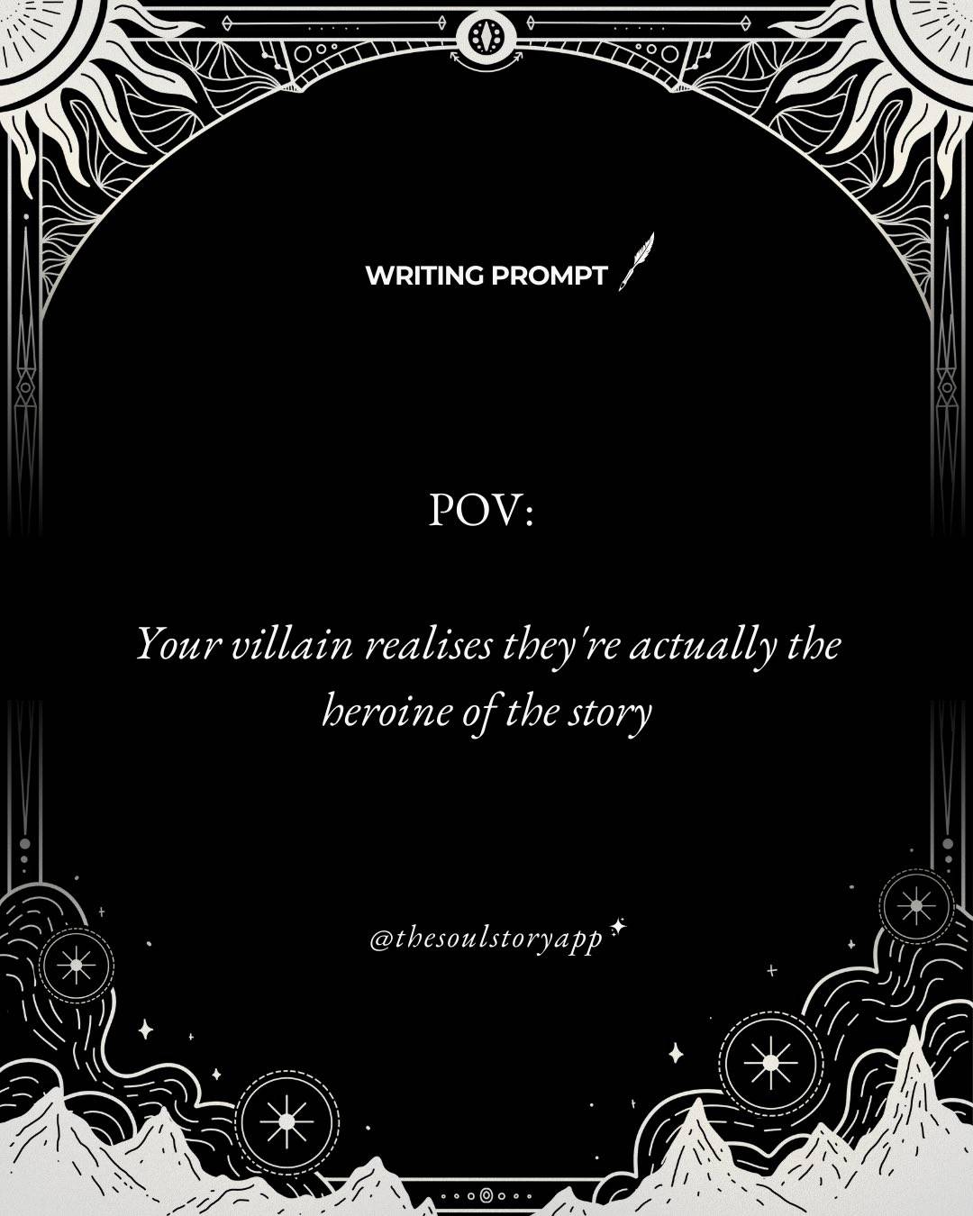 ✨The moment everything changes … how would this read in your novel? Share in the comments ⬇️