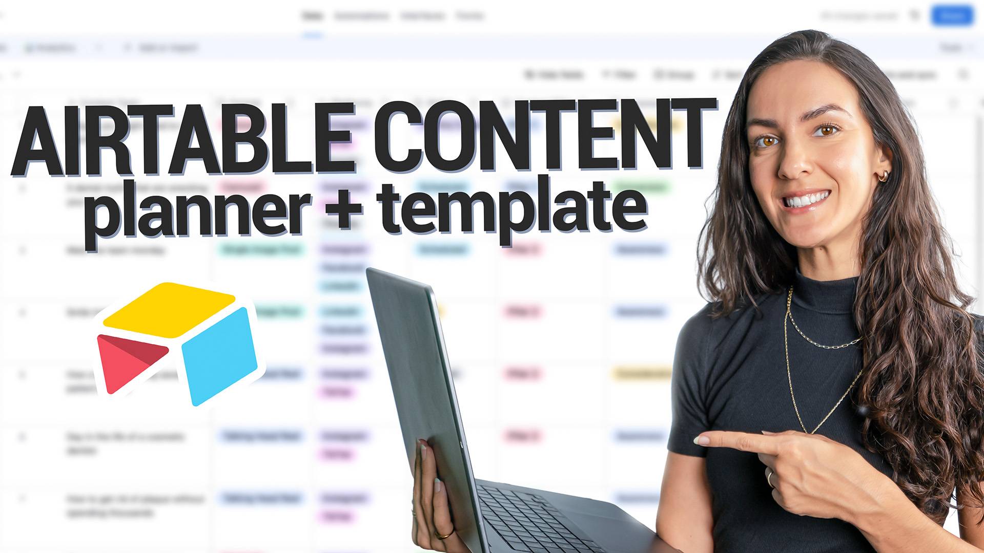 Learn how to build a simple, powerful Airtable content calendar to plan, track, and post your social media content consistently.