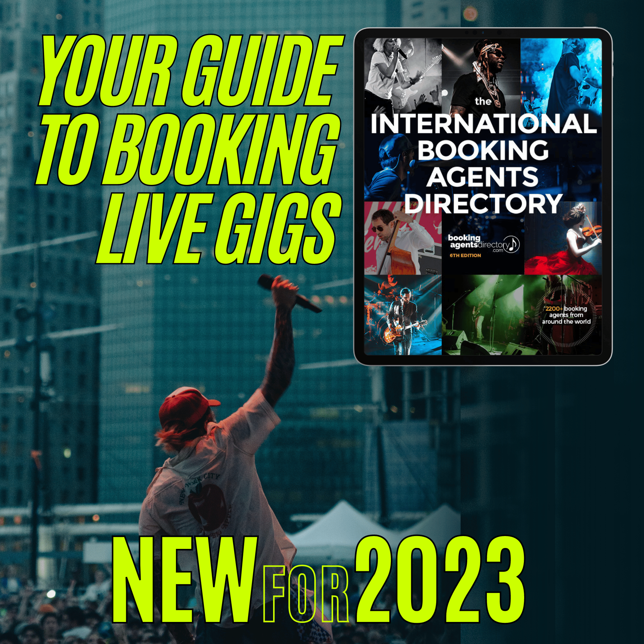 Over 2,300 Booking Agents Worldwide.