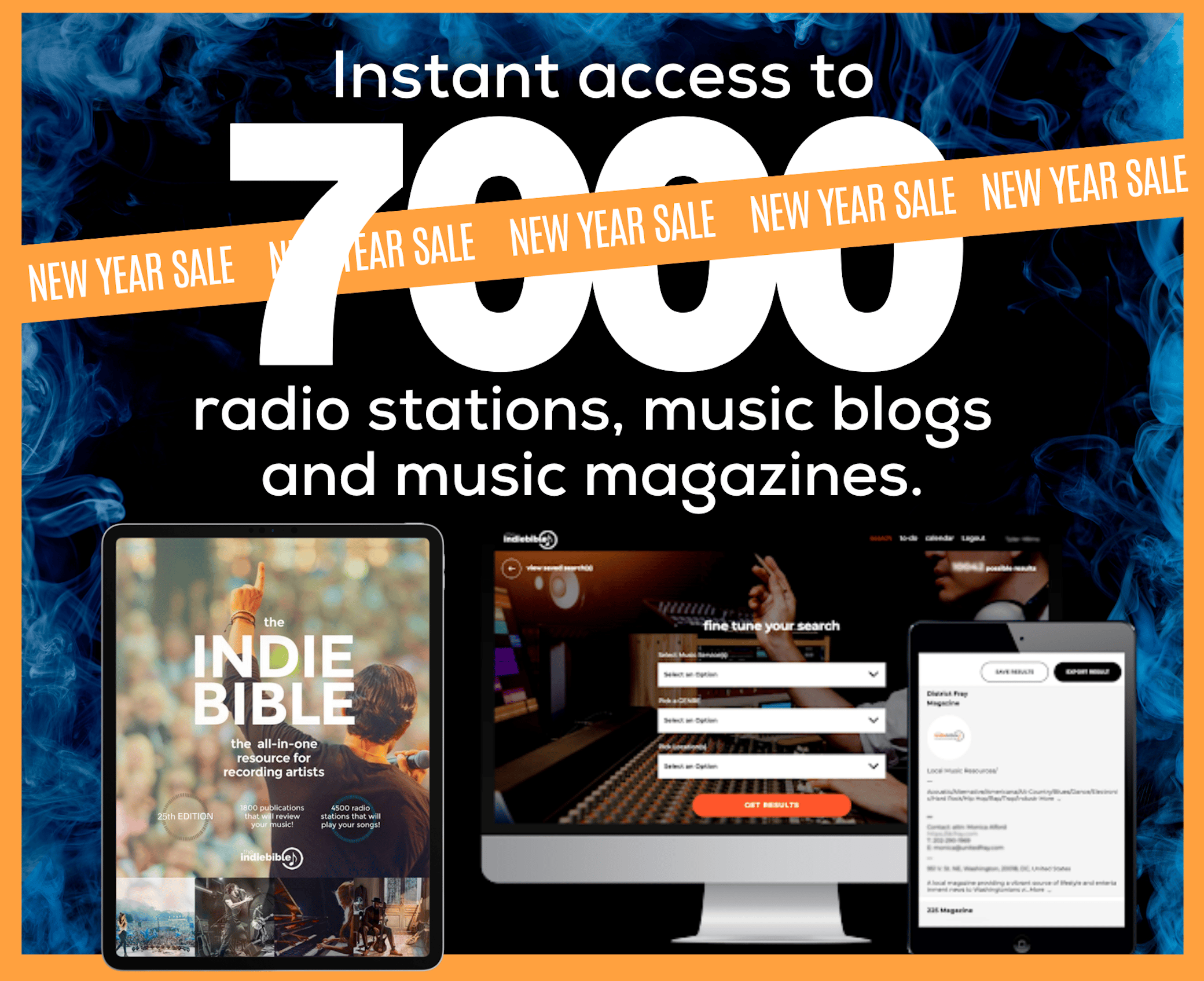 Maximize your music career with the Ultimate Indie Bundle - Promote and Monetize your Music.