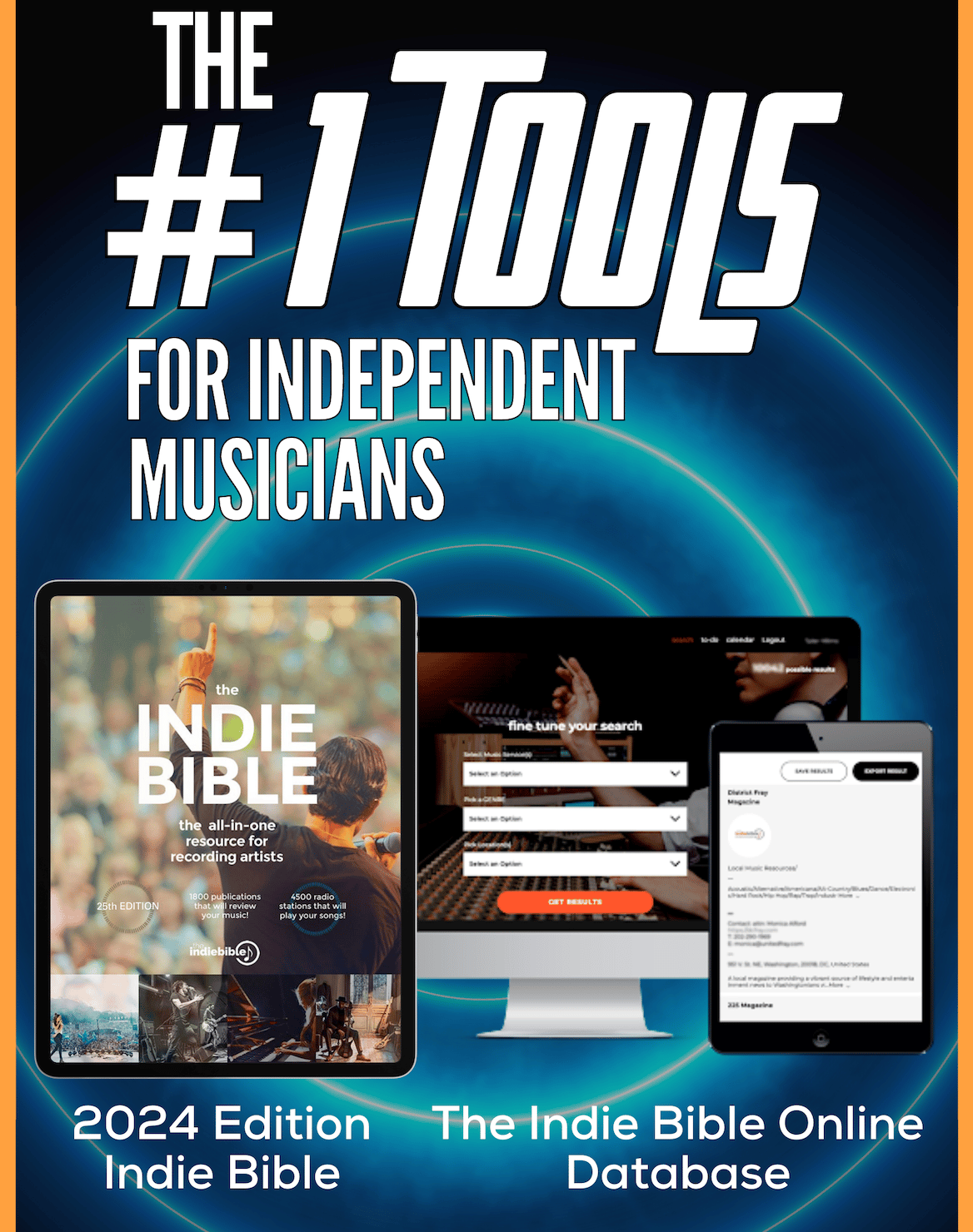 Maximize your music career with the Ultimate Indie Bundle - Promote and Monetize your Music.