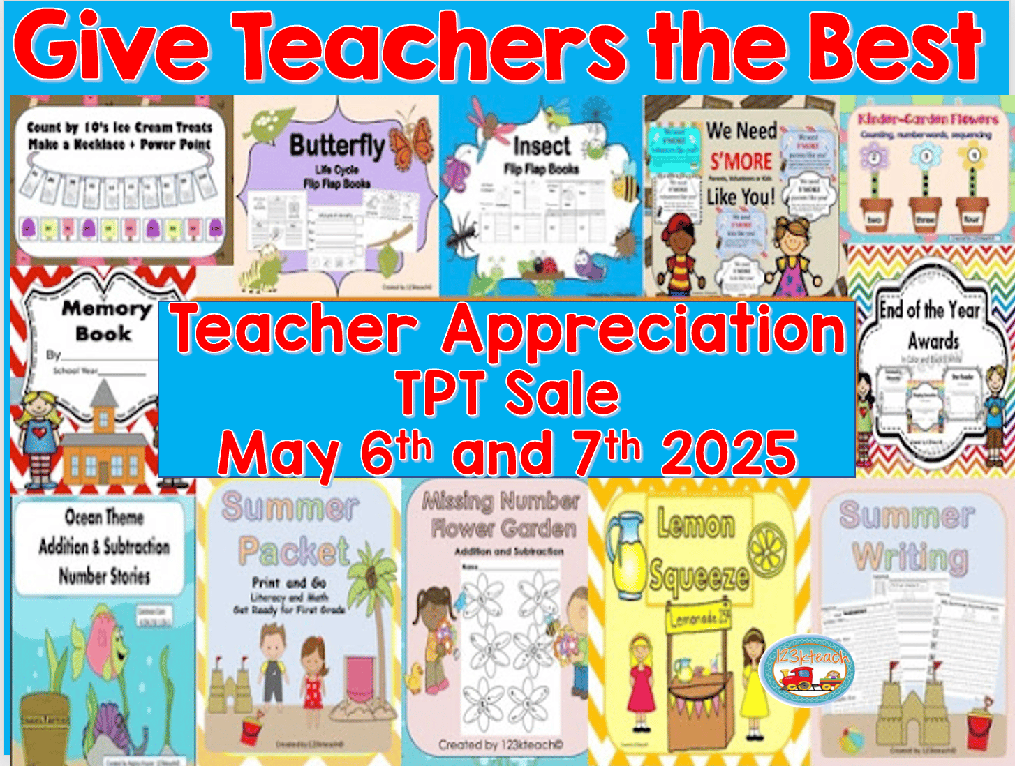 Teacher Appreciation! You Deserve This! 