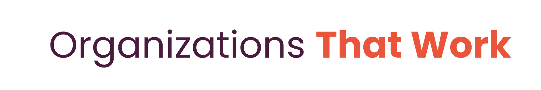 Organizations That Work logo