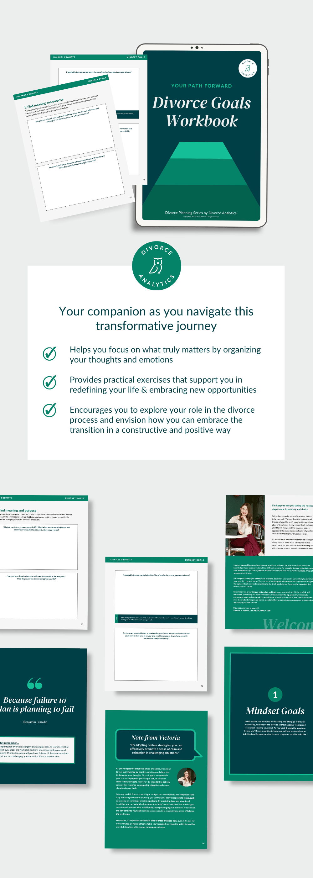 Divorce Goals Workbook
