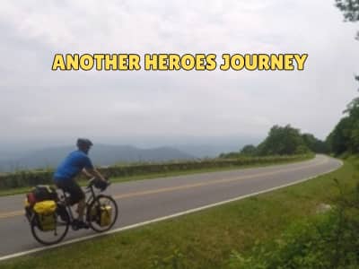 bike packing in Shenandoah National Park - another heroes journey