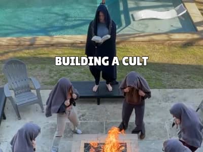 me as a "cult leader" on my retreat