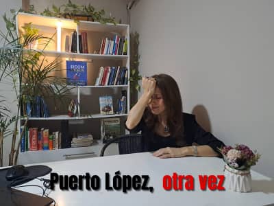 Solange Garcés Aguilar explicando lecciones aprendidas de marketing turístico sobre Puerto López