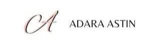 Stylized initial "A", followed by the name "Adara Astin" in bold letters.