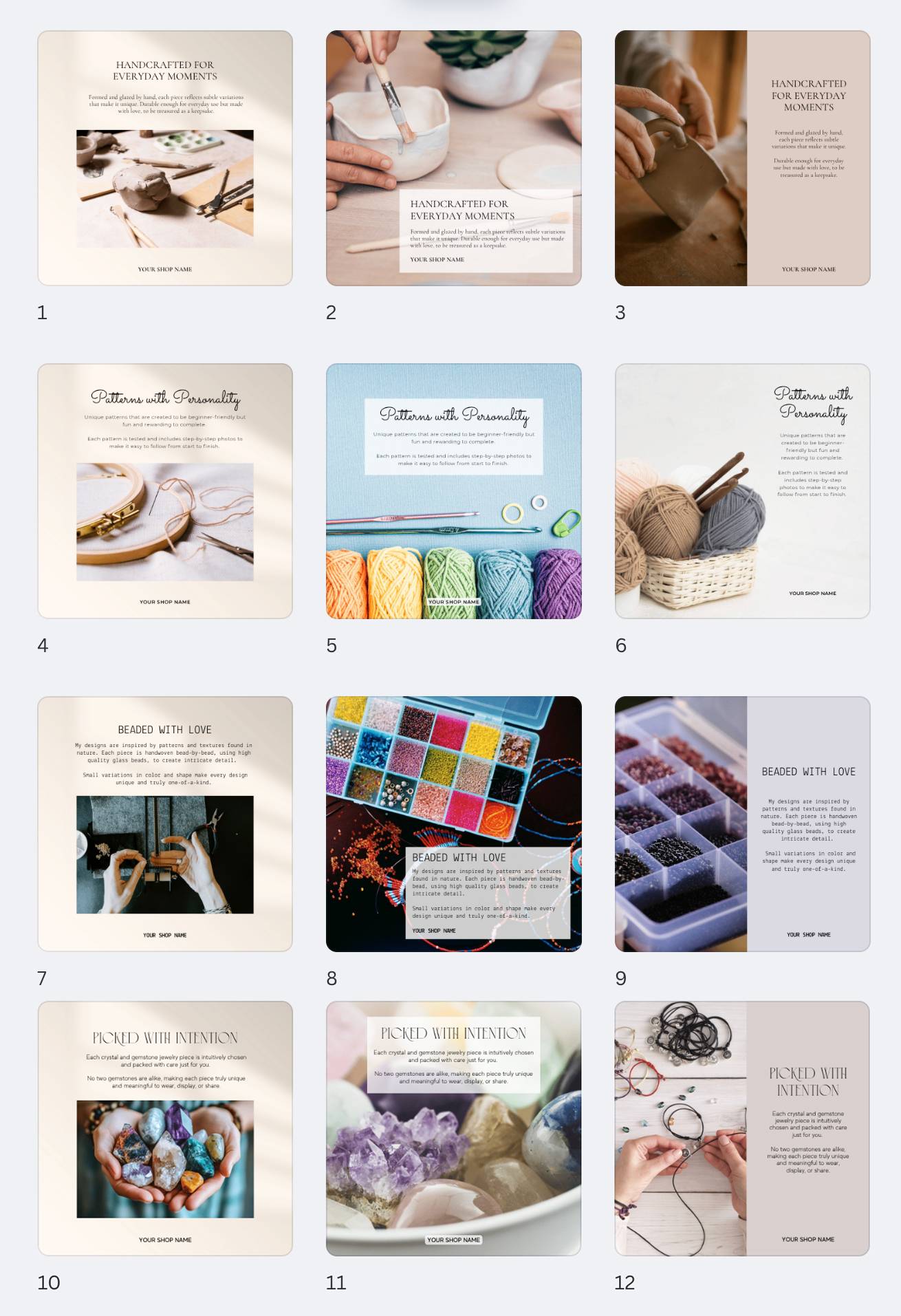 Made with Meaning - Maker's Storytelling Etsy Photo Template