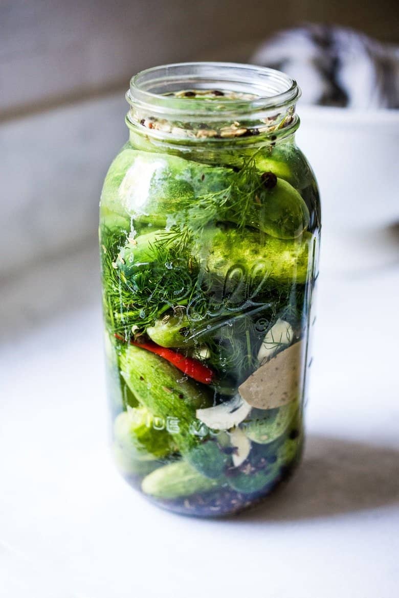 Fermented Dill Pickles