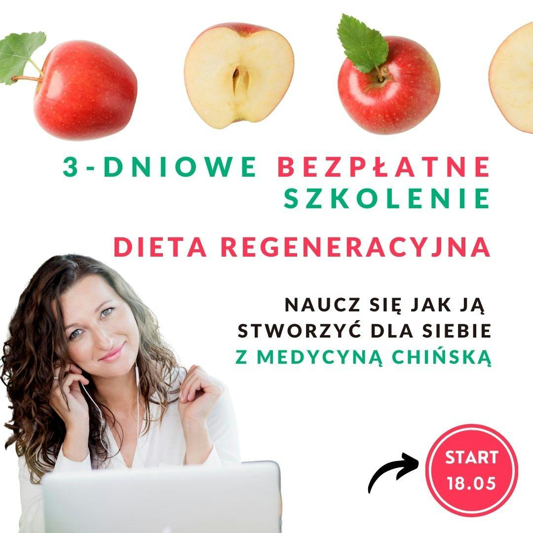 DIETA REGENERACYJNANaucz się jak ją stworzyć z Medycyną Chińską