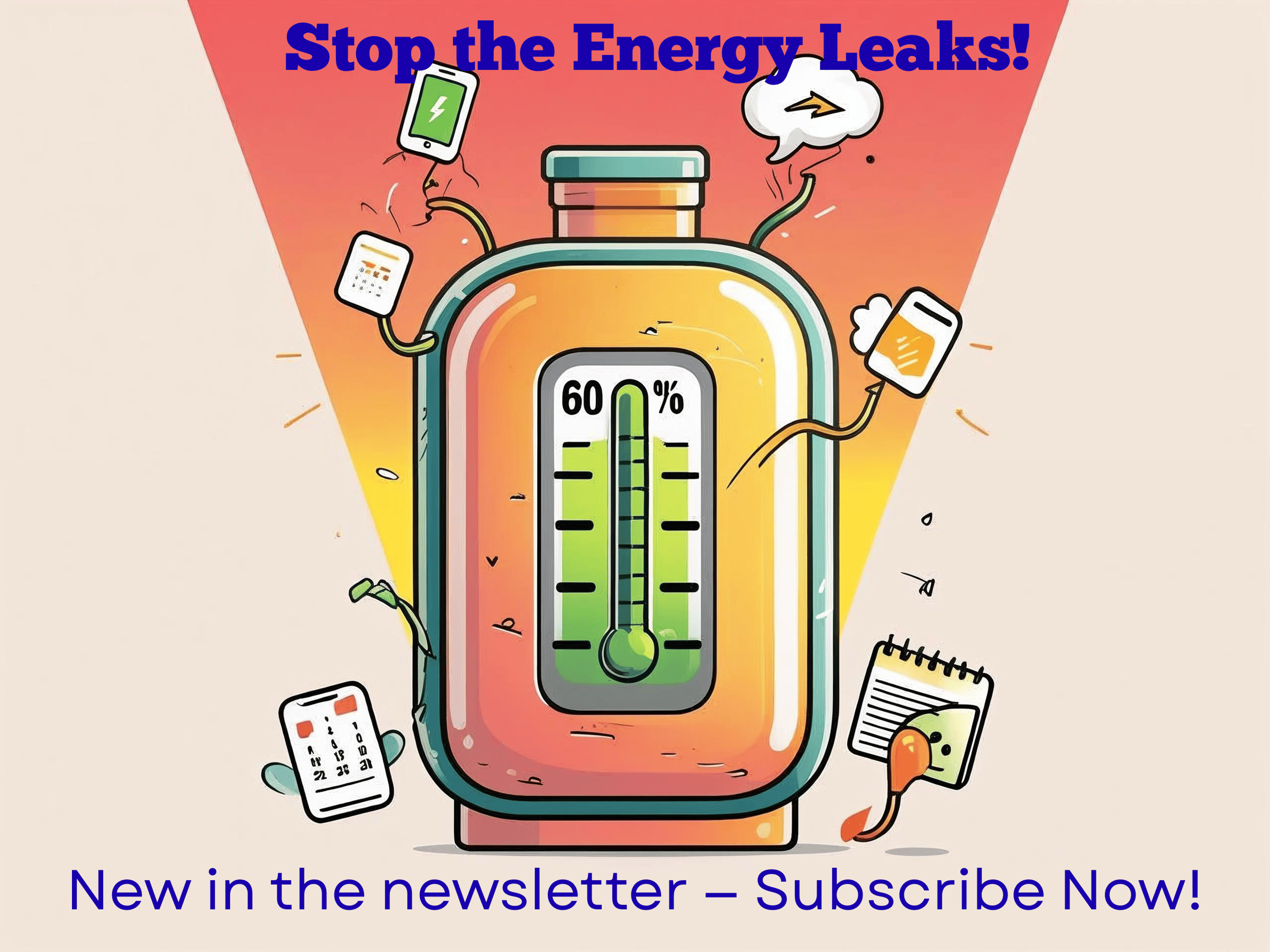 your energy gauge that keeps leaking