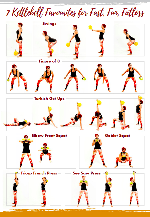 free kettlebell workout for fast fun fatloss