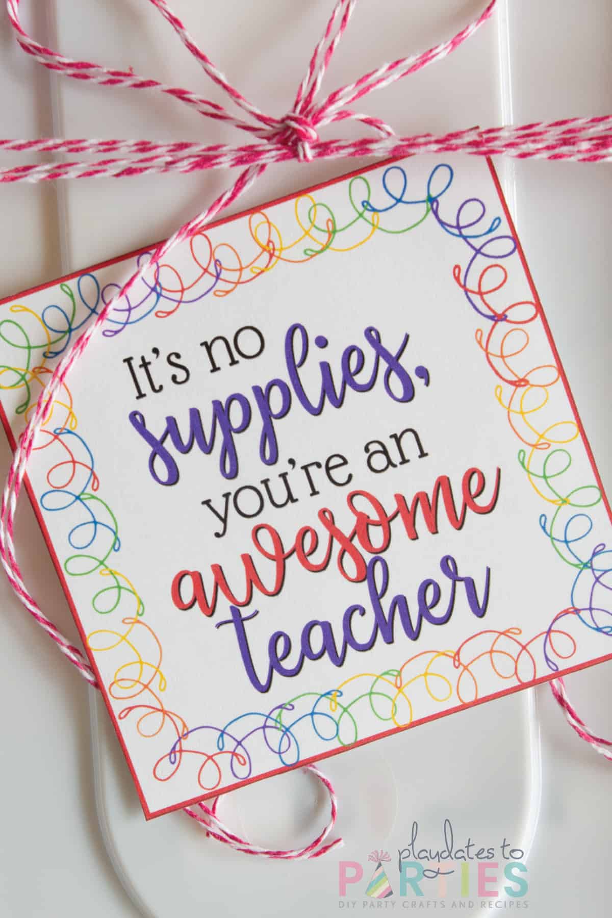 Free Teacher Appreciation Printables (+ Supplies Teachers Need)