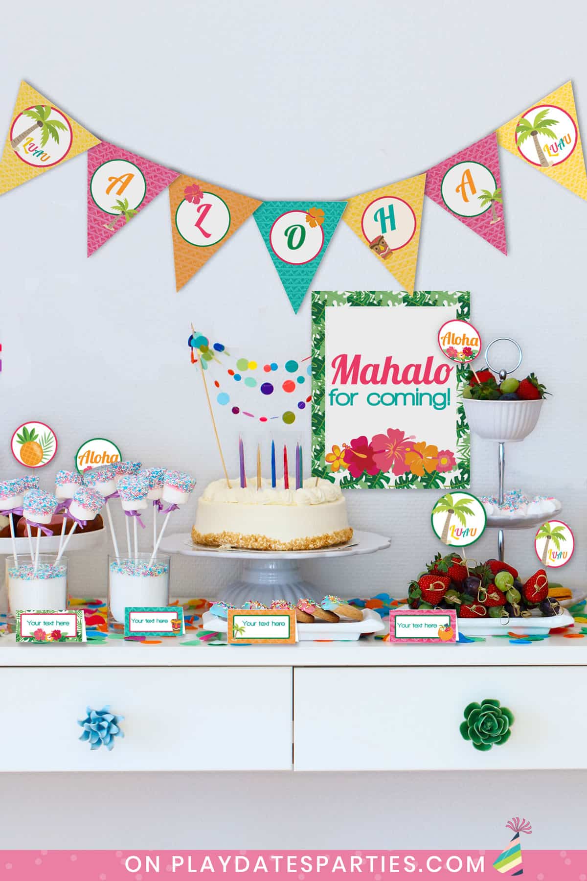 free-luau-party-printables