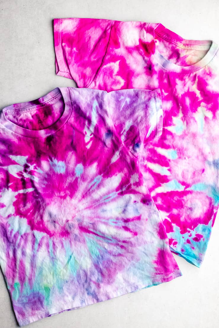 tie dye t-shirts