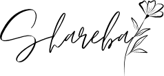 An illustration of the name "Shareba"