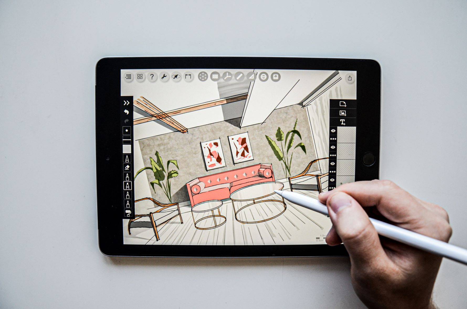 Free PDF Handout from the Interior Design Drawing Workshop