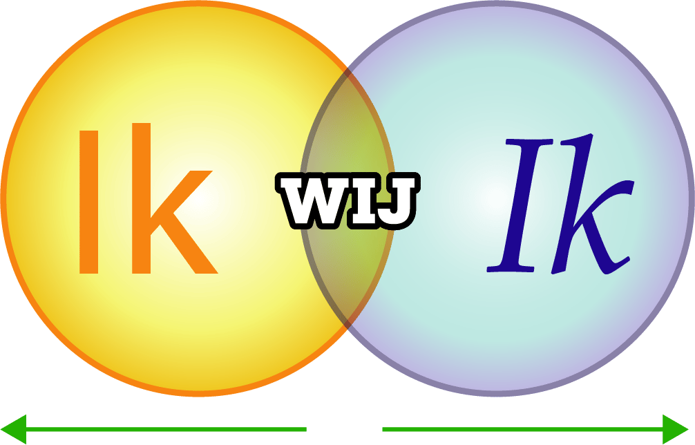 IK wij IK Exploratie pijlen uit elkaar