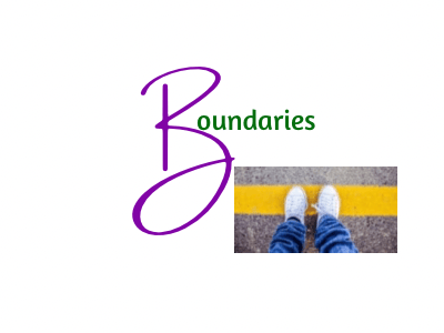 Jounral Entry 1: Boundaries