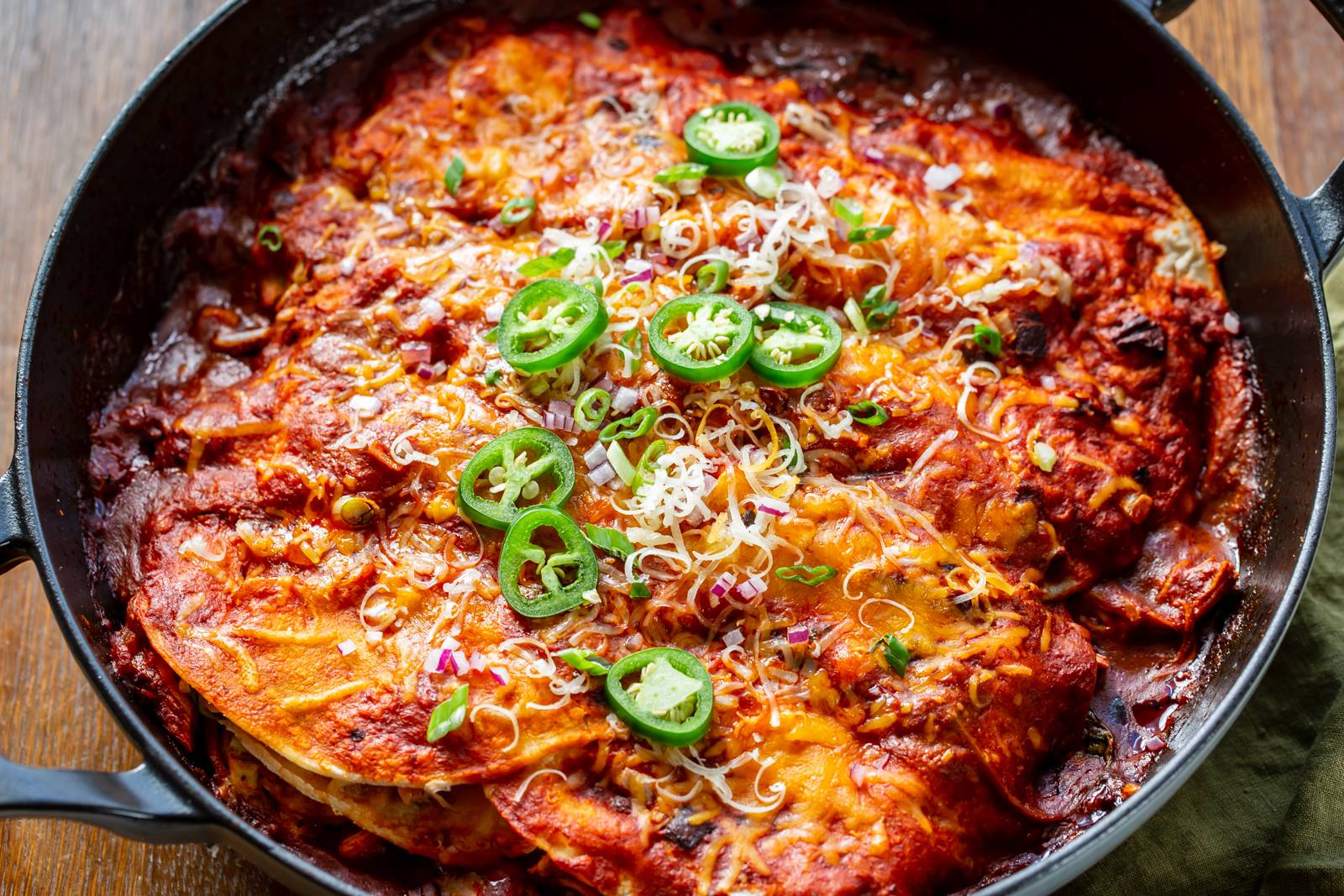 Easy Chicken Enchiladas