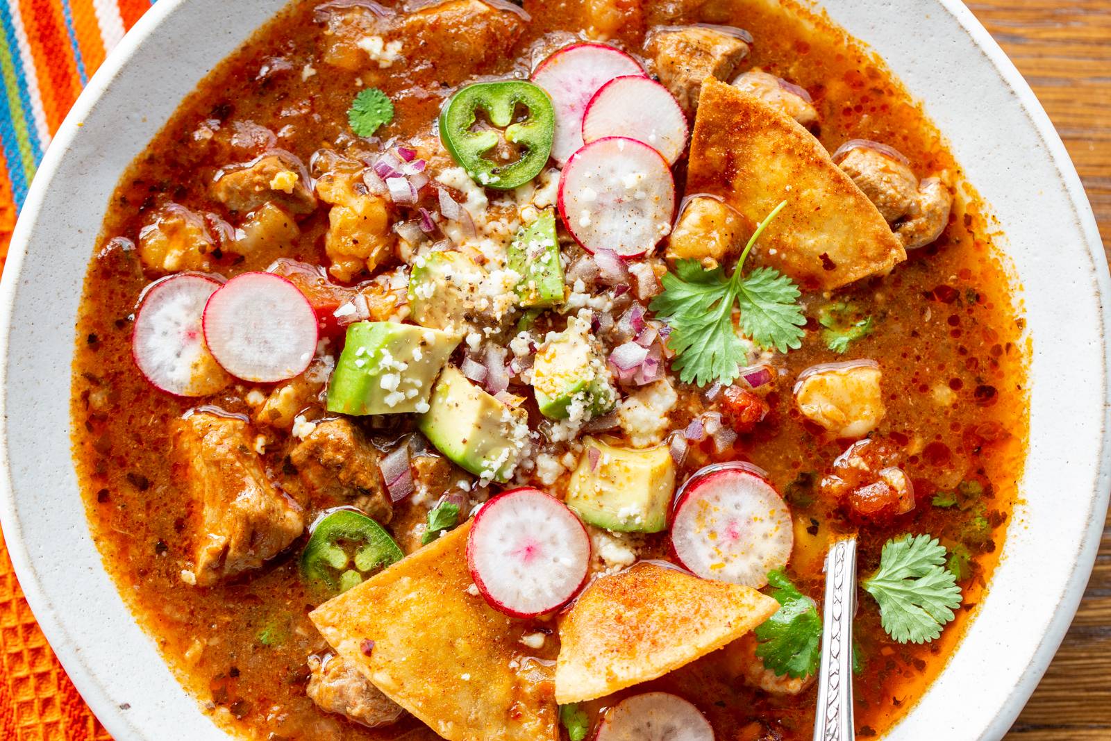 Slow-Cooker Pork Posole
