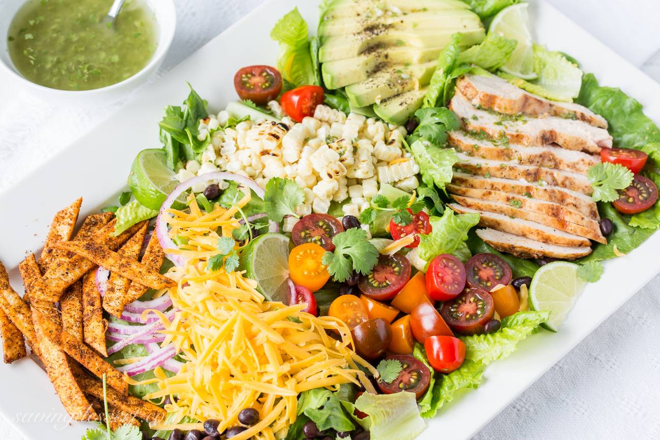 Grilled Chicken Taco Salad