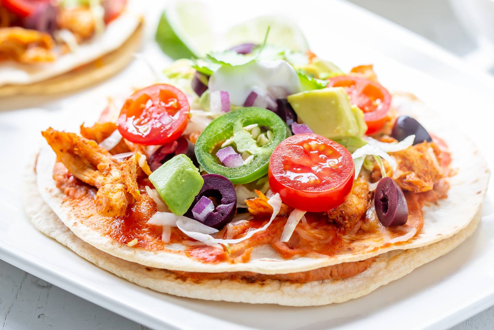 Easy Mexican Pizza
