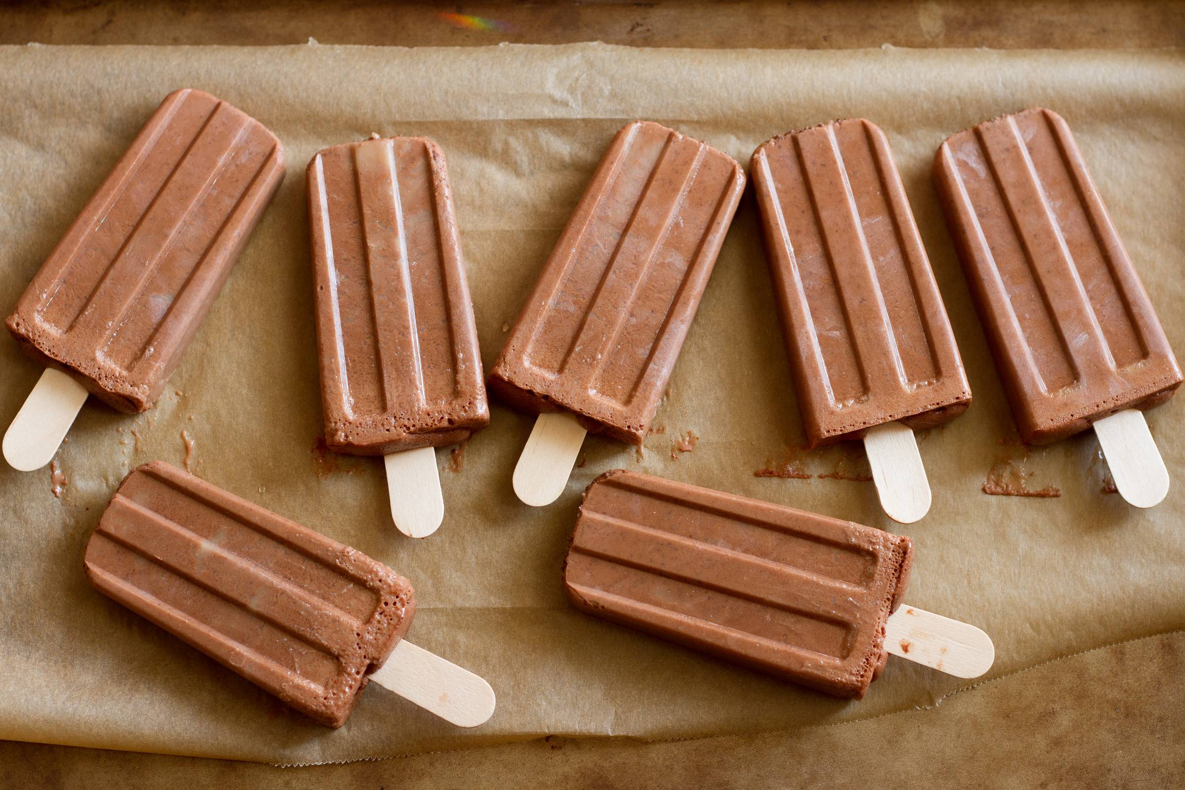 Homemade (healthy) Fudgsicles